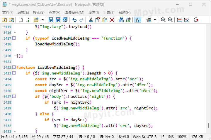 Notepad4 26.07r6234 @mefcl