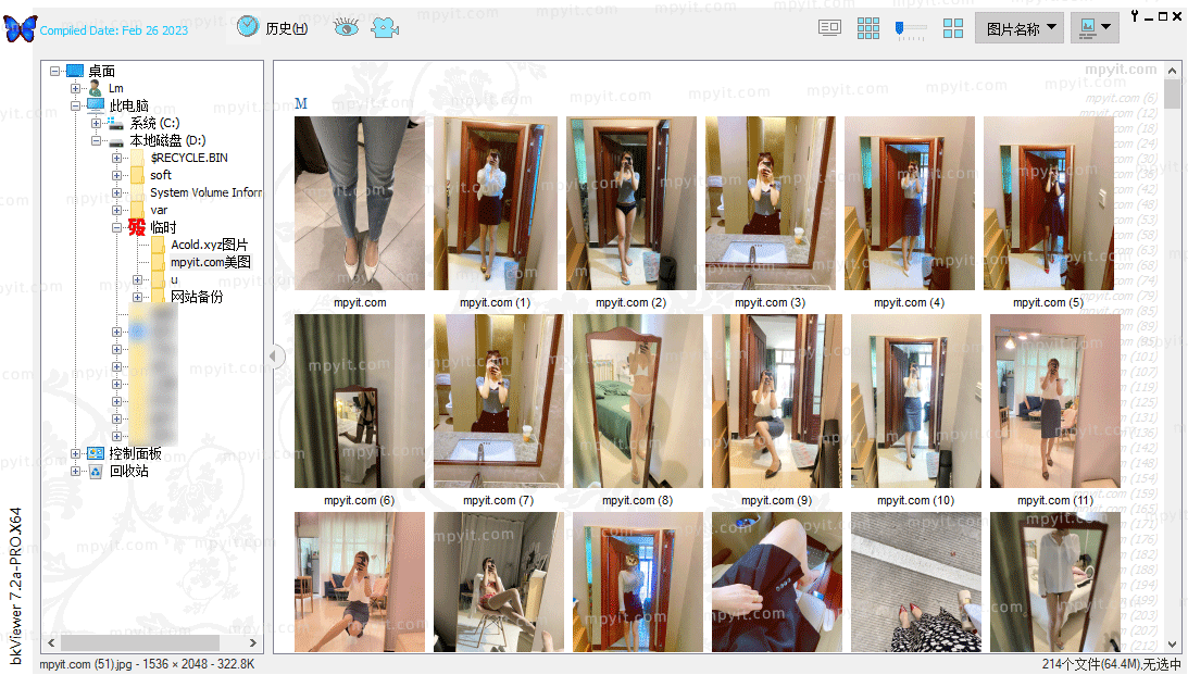 bkViewer 8.8.6 小巧精悍的看图软件