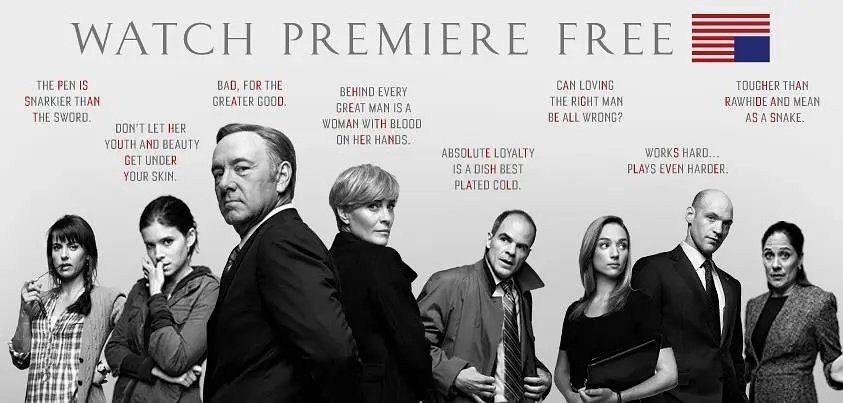 【美剧经典/政治惊悚】《纸牌屋》(House of Cards) 全 6 季全集：权力斗争的教科书！经典政治美剧神作！