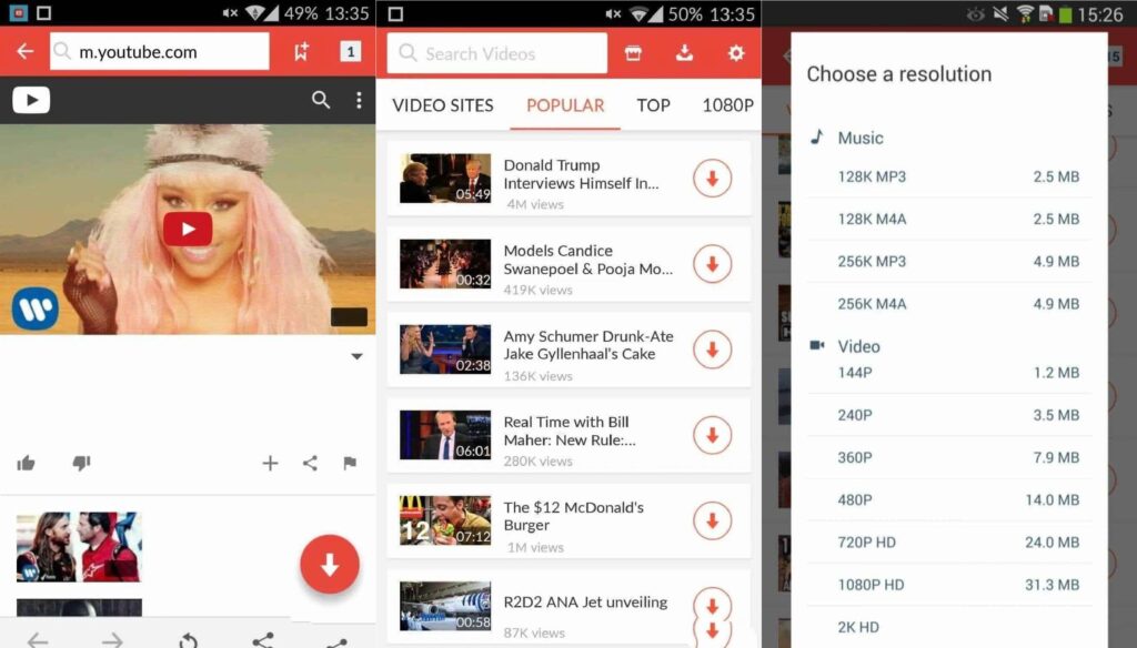 《SnapTube Pro v7.52.1.7527 解锁VIP版》：一键下载YouTube视频和音乐！最高支持8K视频下载！