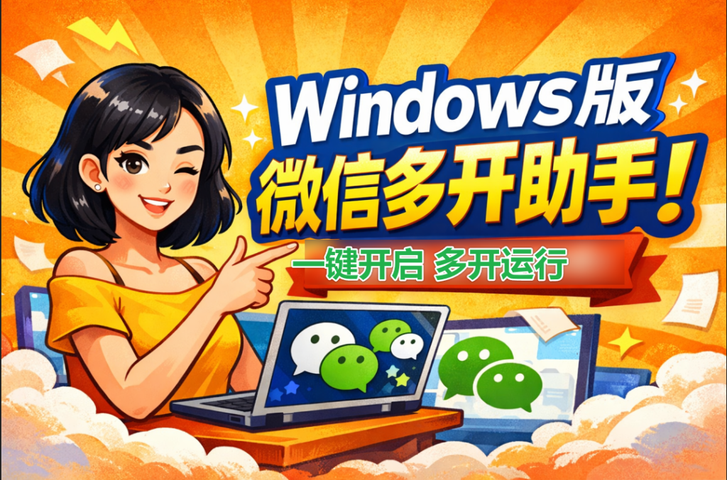 solong微信多开助手 V1.0 - 支持最新版4.x&3.x/无限多开/免扫码登录/长期可用