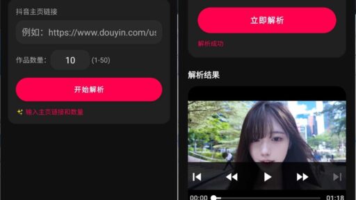 安卓抖音短视频无水印下载抖印v1.1.0工具