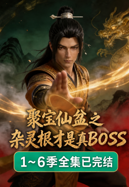 聚宝仙盆之杂灵根才是真BOSS~1-6季全集已完结~夸克、百度网盘1080P在线观看