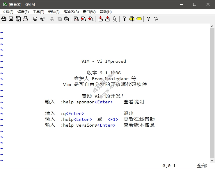 Vim v9.2.1037 中文绿色版(支持多种编程语言编辑器) Vim v9.2.1037 中文绿色版(支持多种编程语言编辑器)