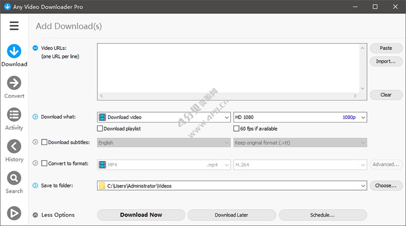 Any Video Downloader Pro v10.4.17 注册便携版(视频下载工具) Any Video Downloader Pro v10.4.17 注册便携版(视频下载工具)